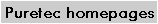 Puretec homepages