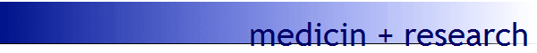 medicin + research